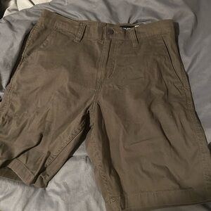 NEW green Volcom jean shorts